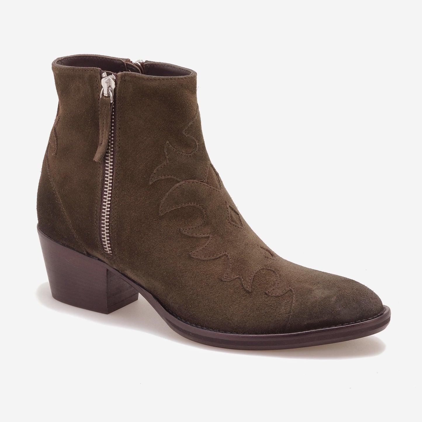 Botins Curtos de Camurça