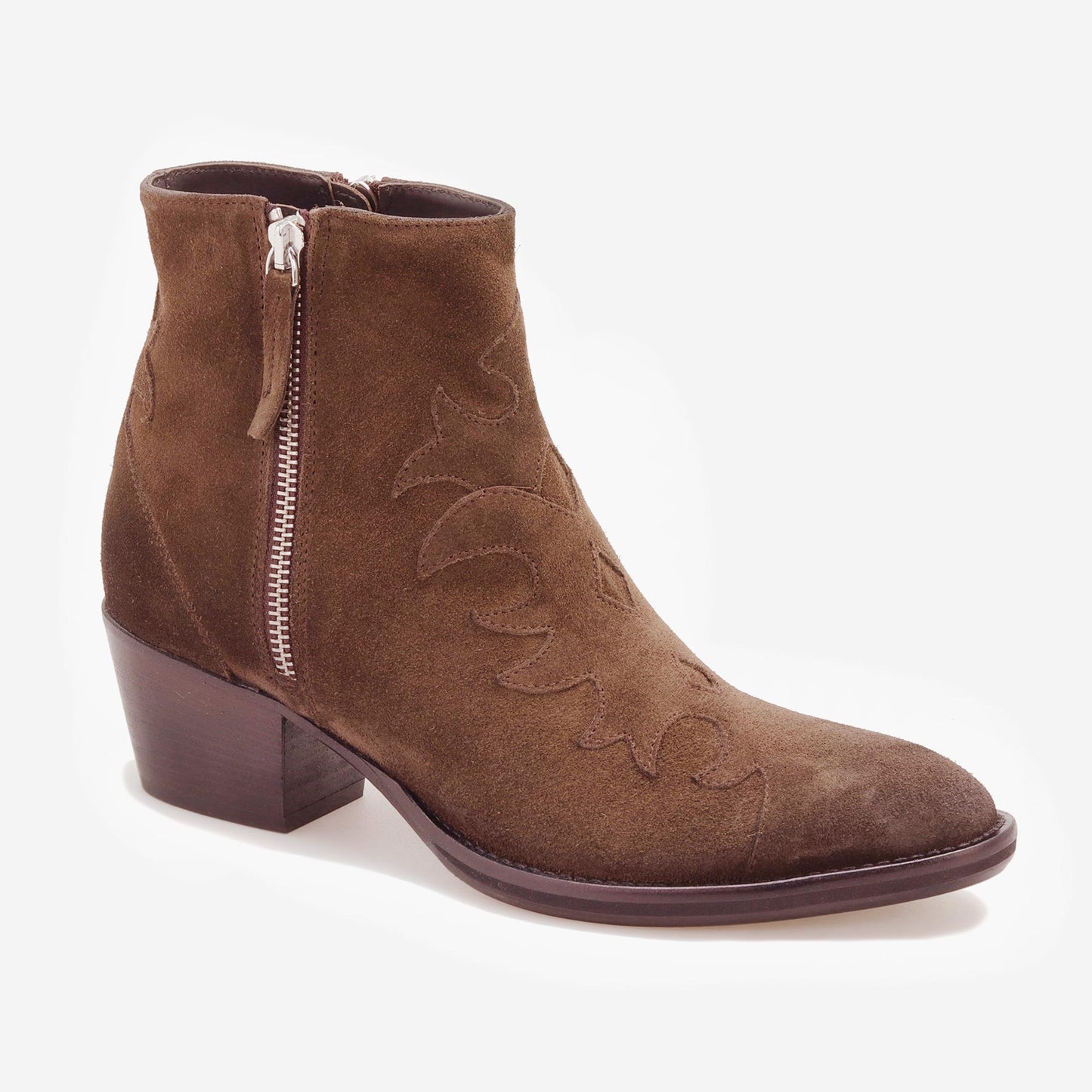 Botins Curtos de Camurça