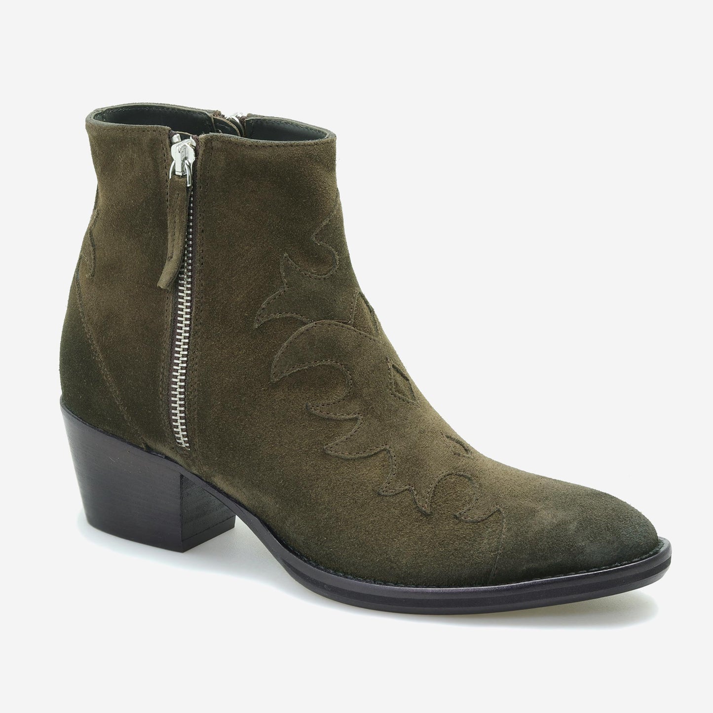 Botins Curtos de Camurça