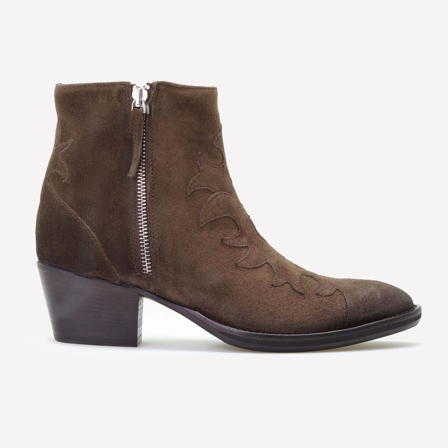 Botins Curtos de Camurça