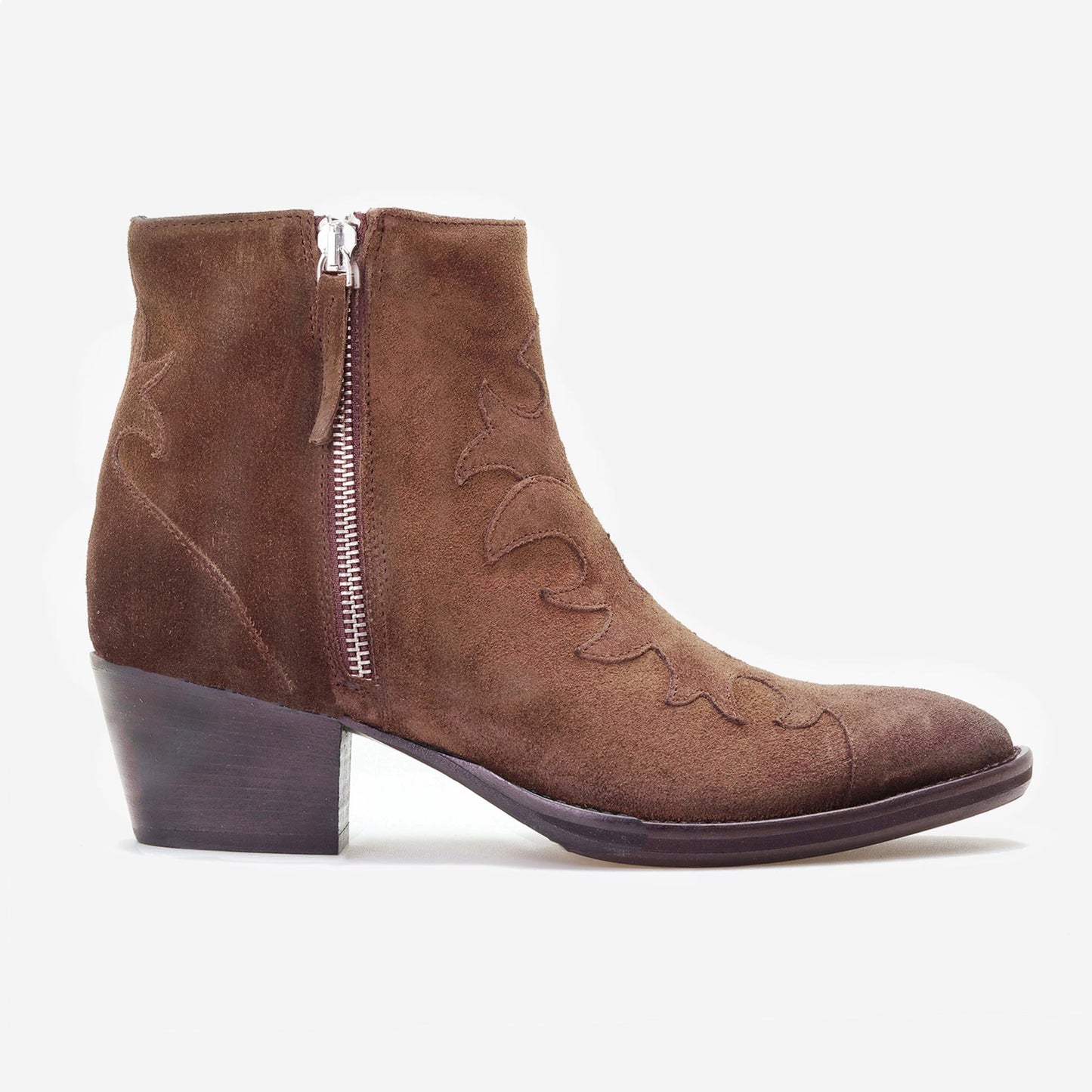 Botins Curtos de Camurça