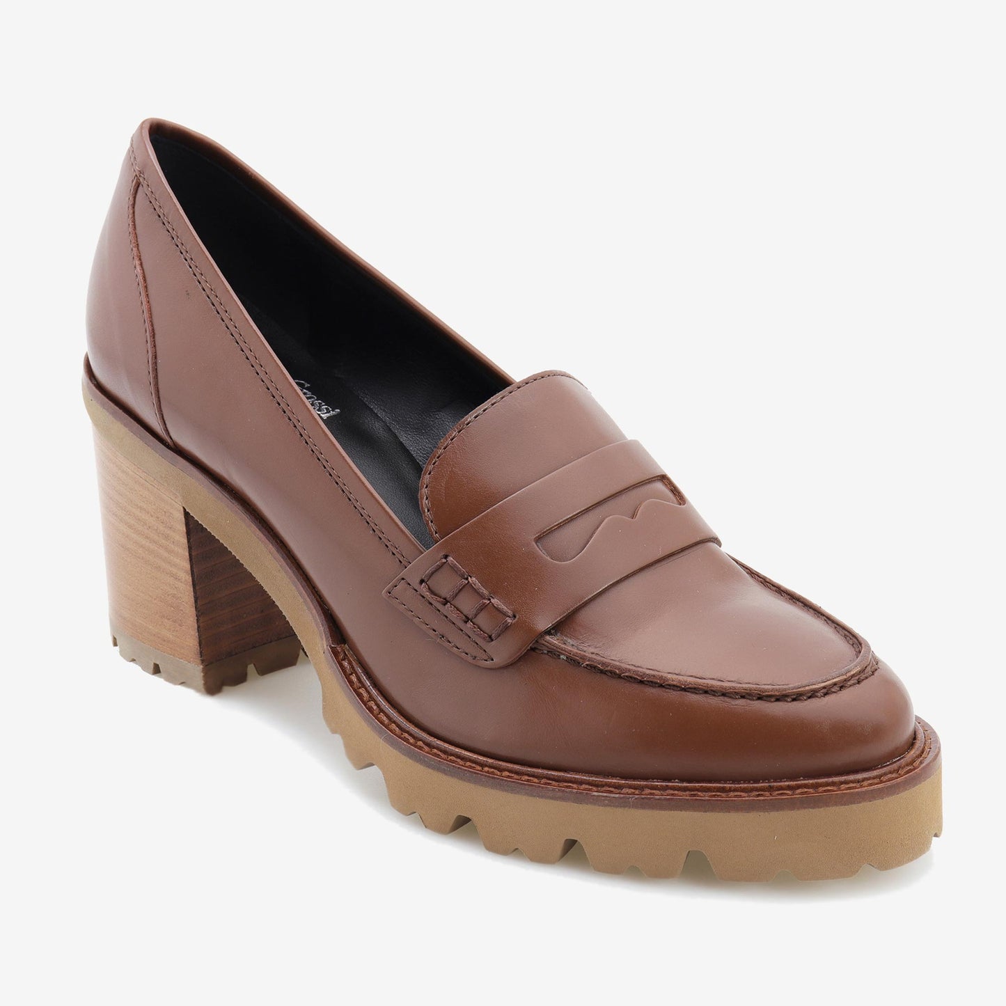Mocassin em pele