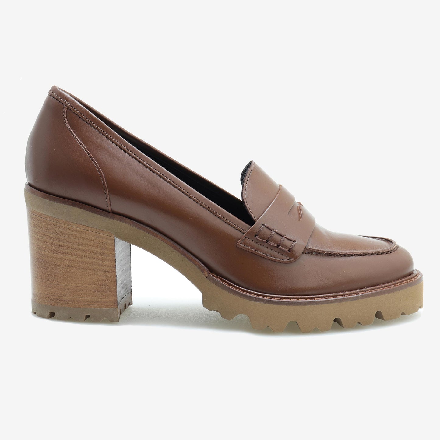 Mocassin em pele
