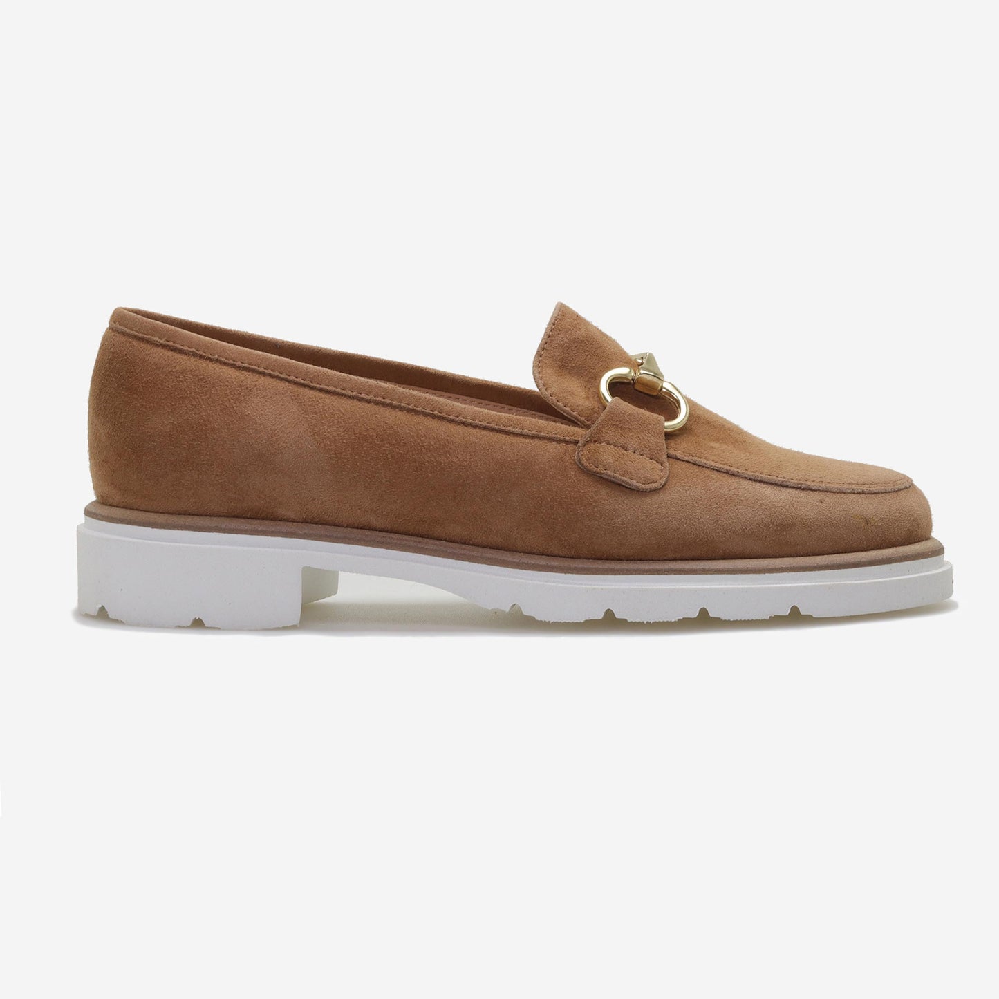 Mocassins em Camurça com bridão