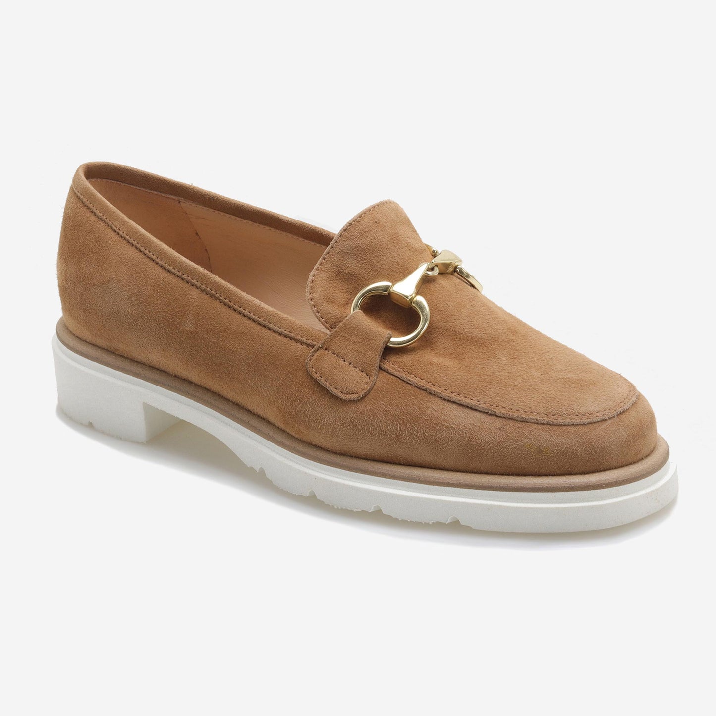 Mocassins em Camurça com bridão
