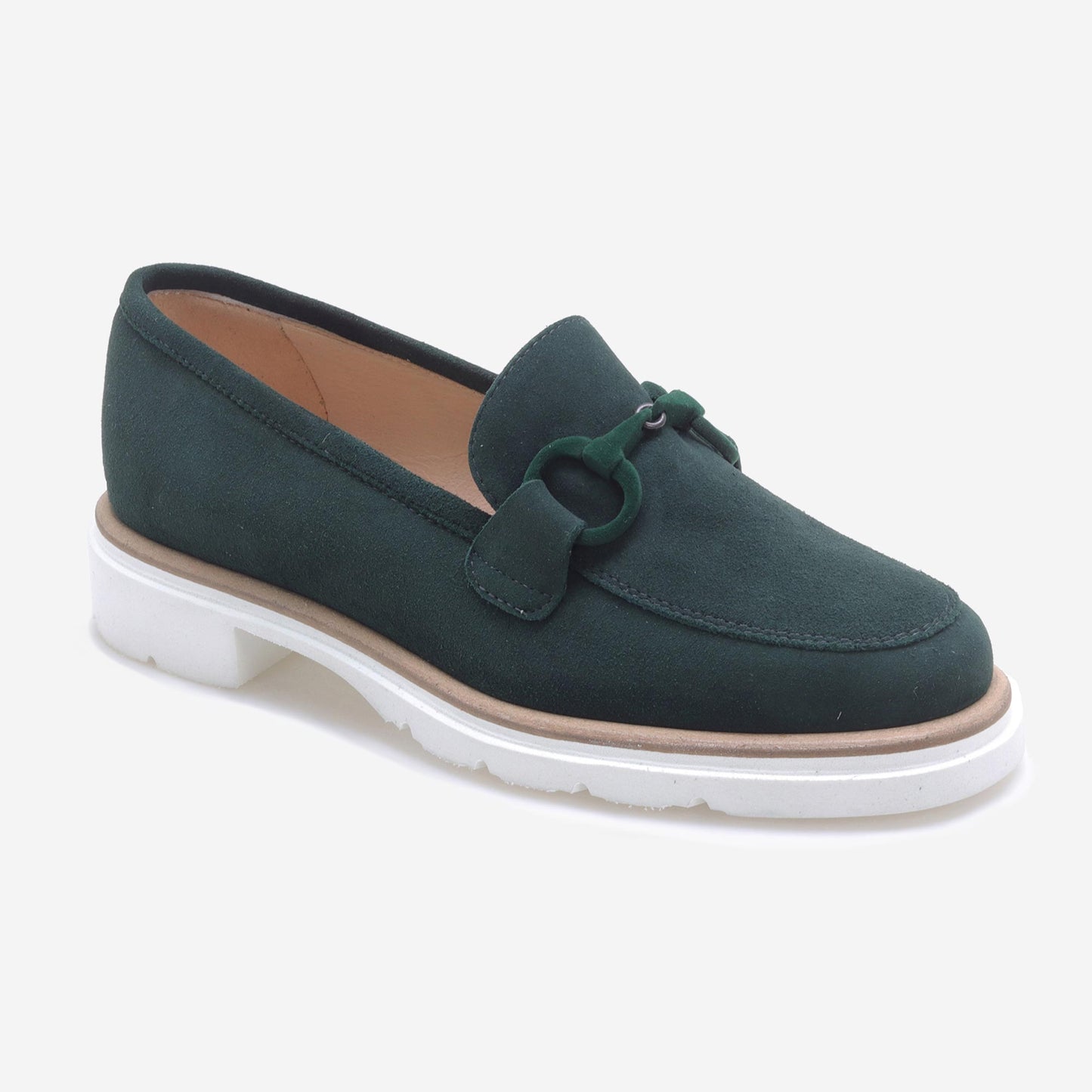 Mocassins em Camurça com bridão
