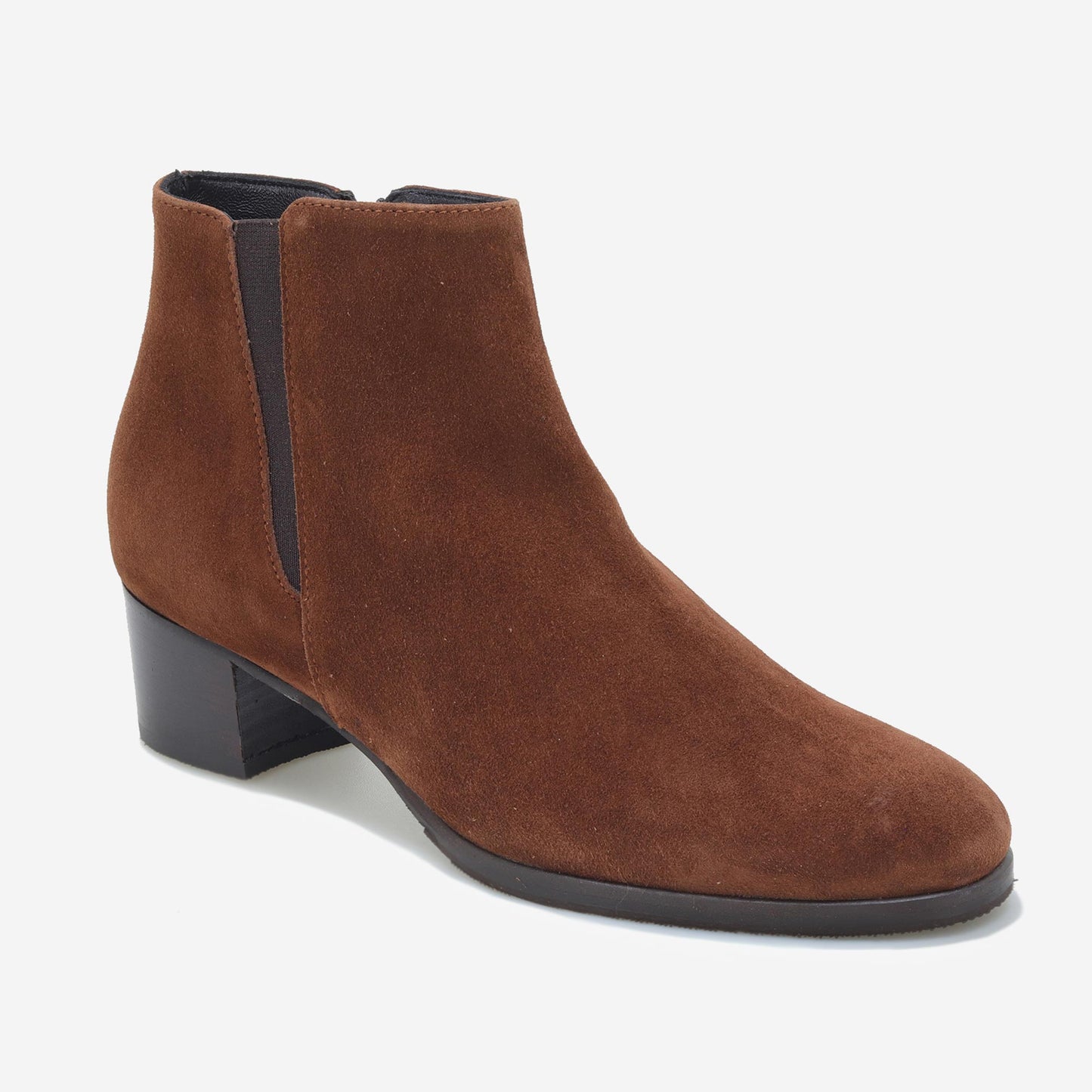 Botins Curtos em Camurça