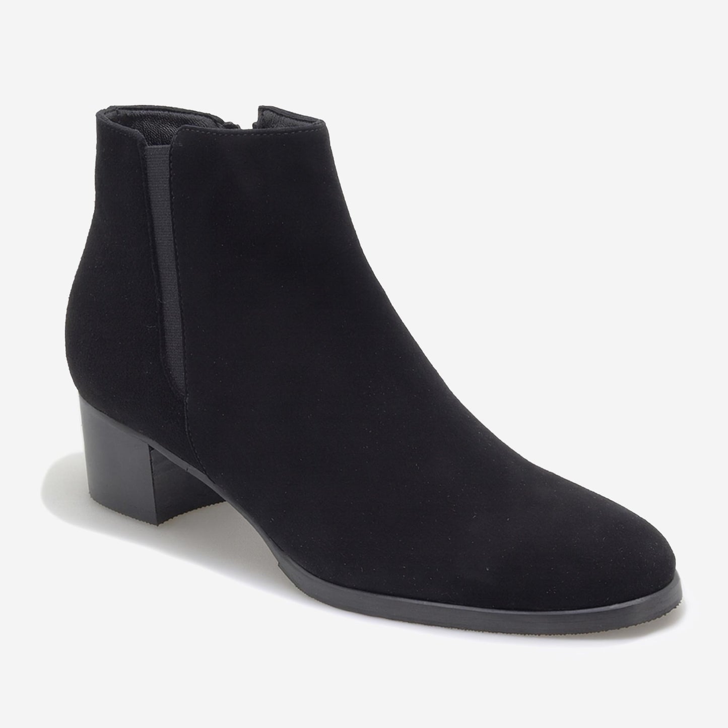 Botins Curtos em Camurça