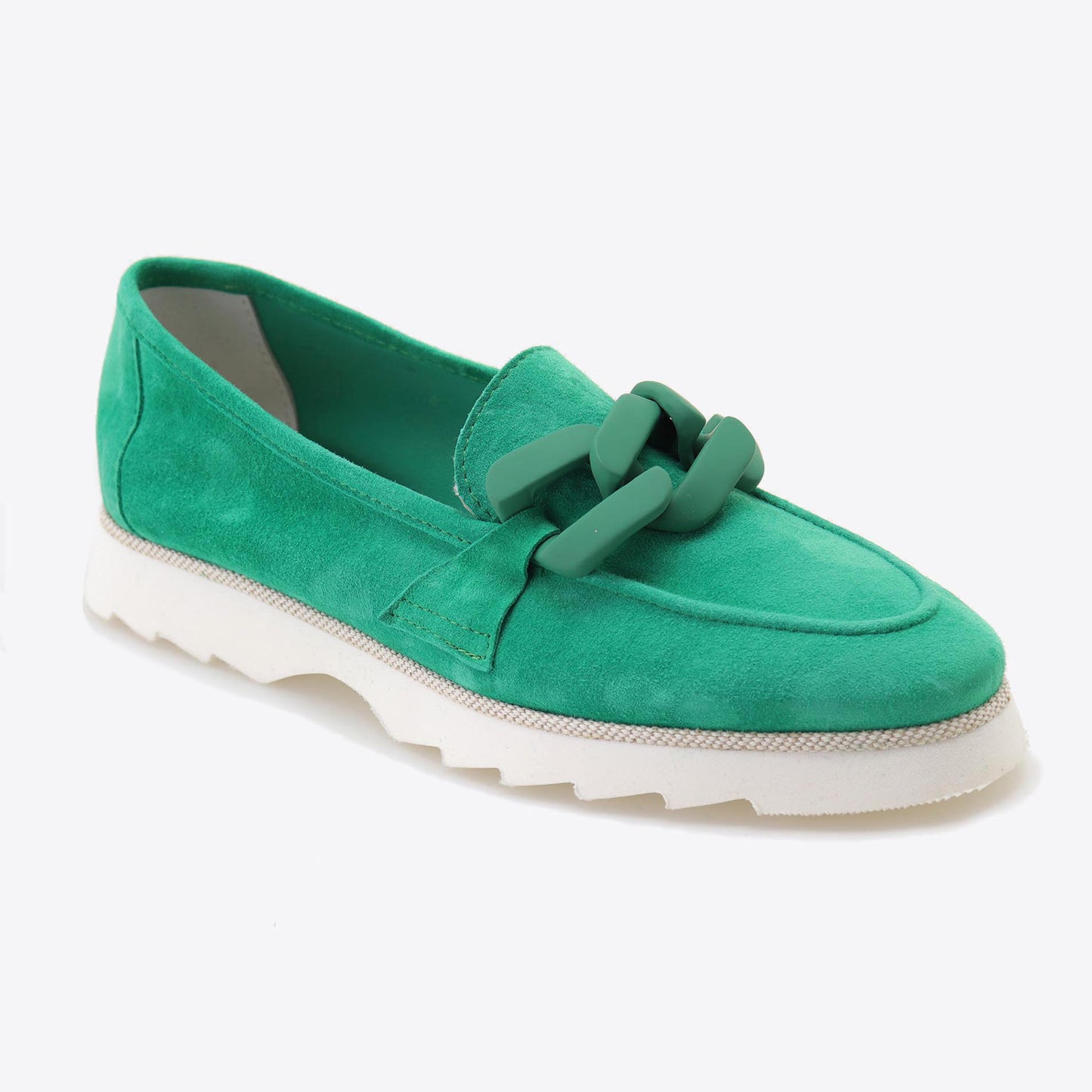 Mocassin com corrente