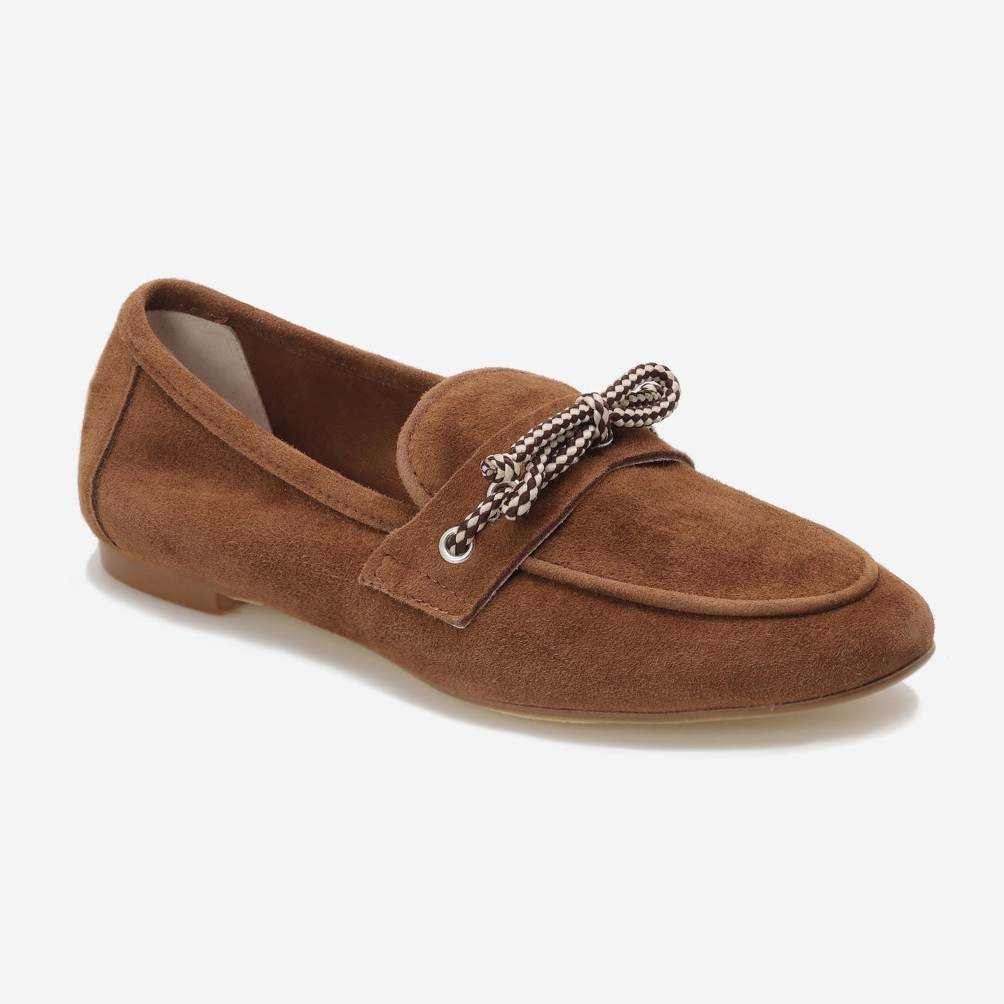 Mocassins de Camurça com Laço