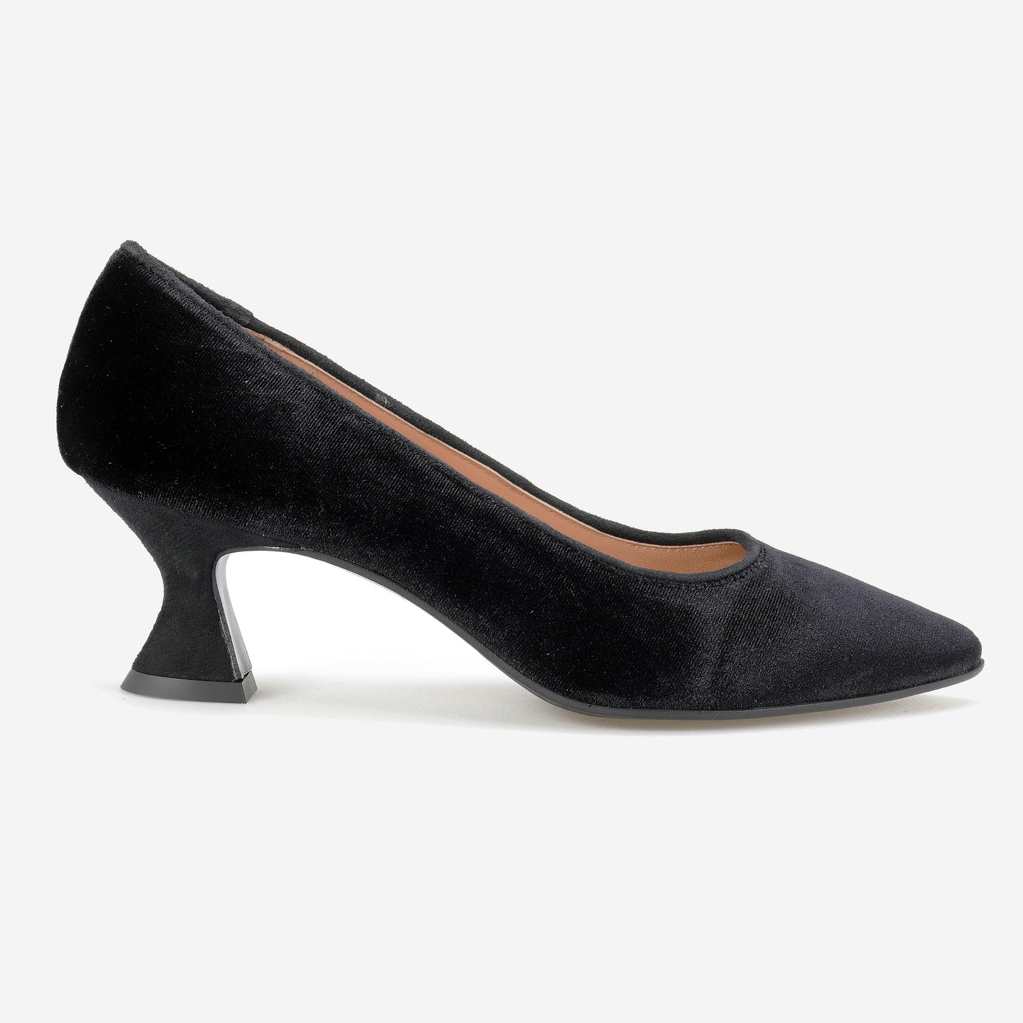 Scarpin de veludo