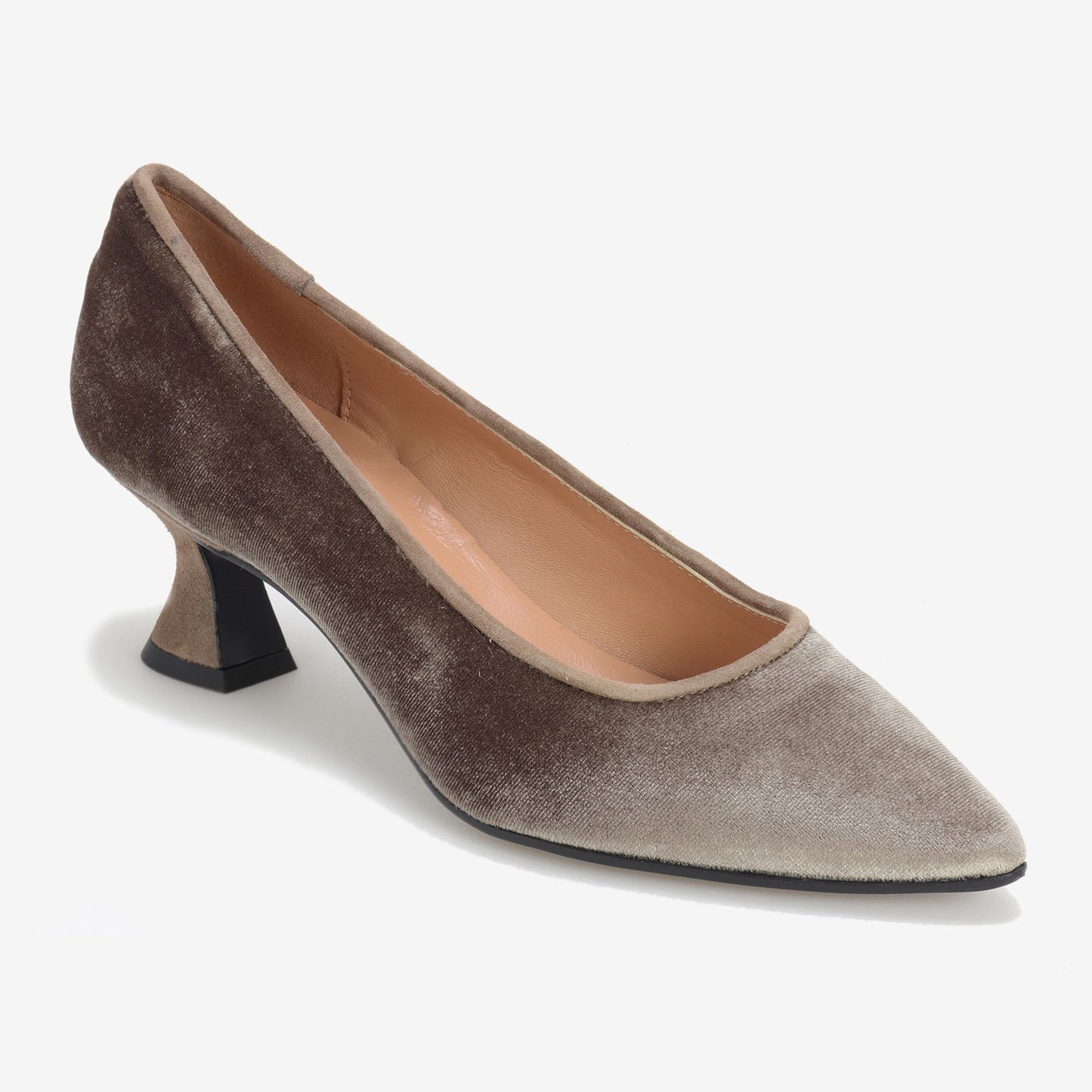 Scarpin de veludo
