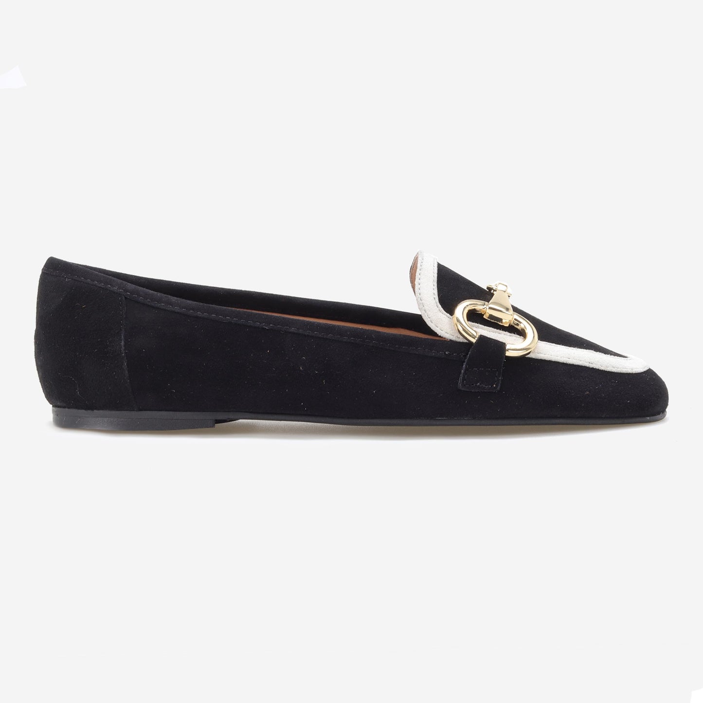 Mocassins de Camurça Bicolor