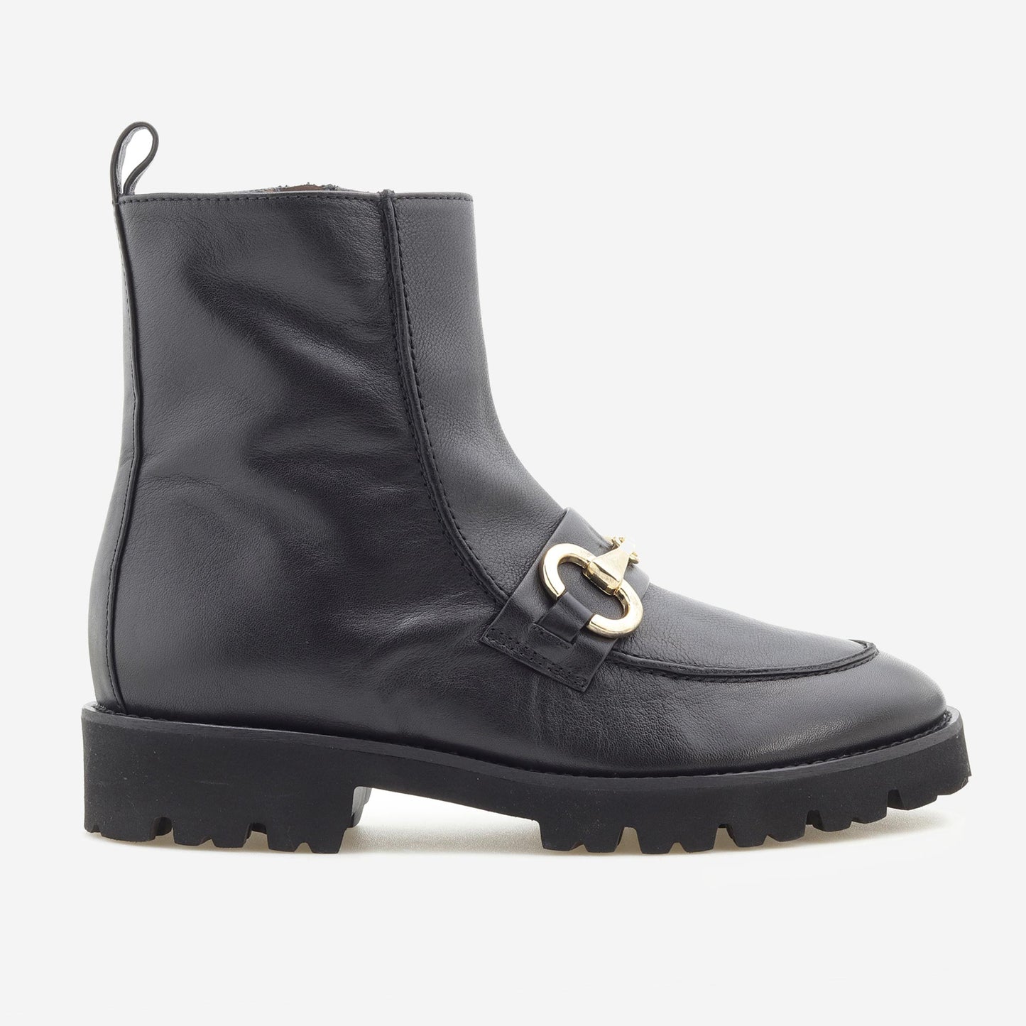 Botins em Pele com Bridão