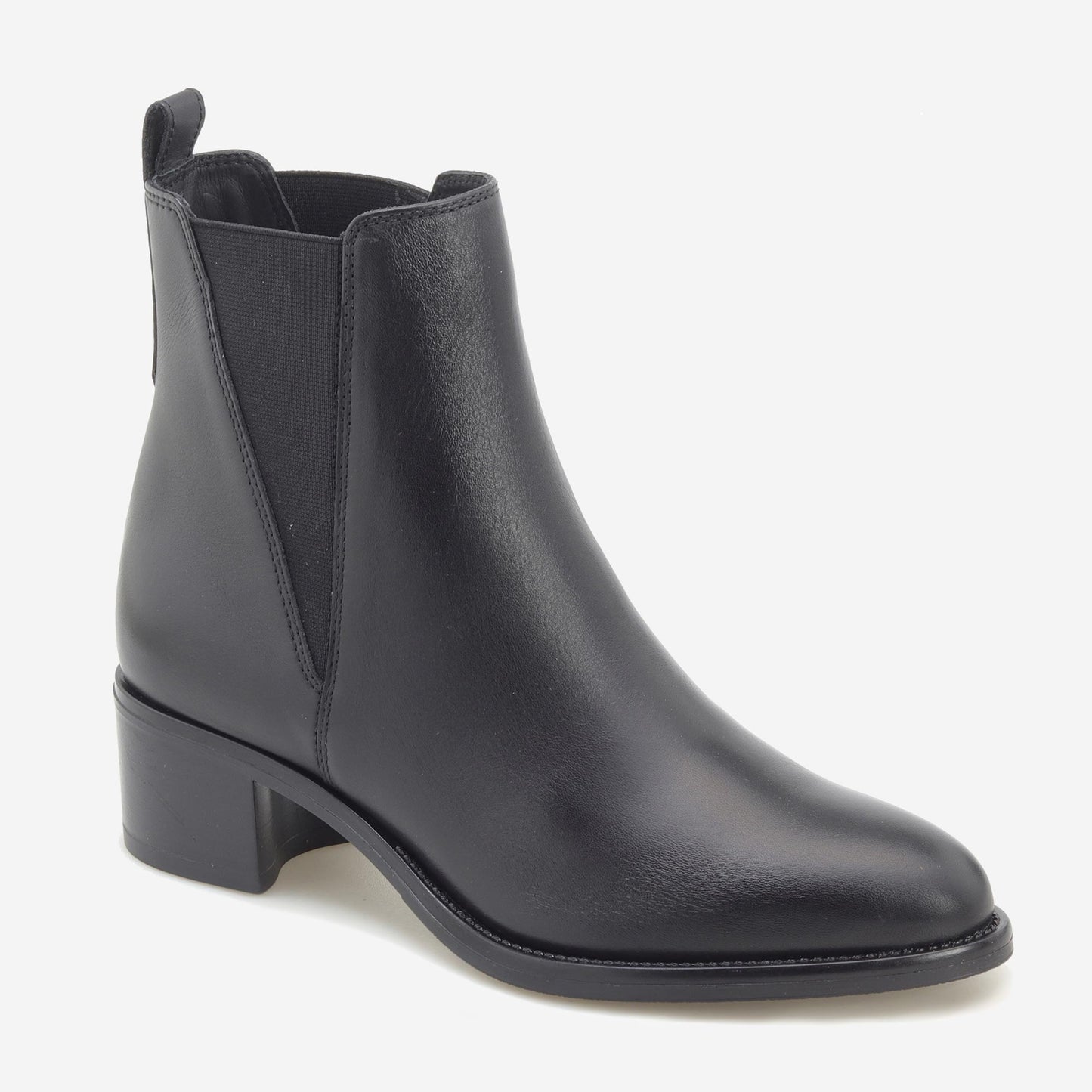 Botins de Pele com Elásticos