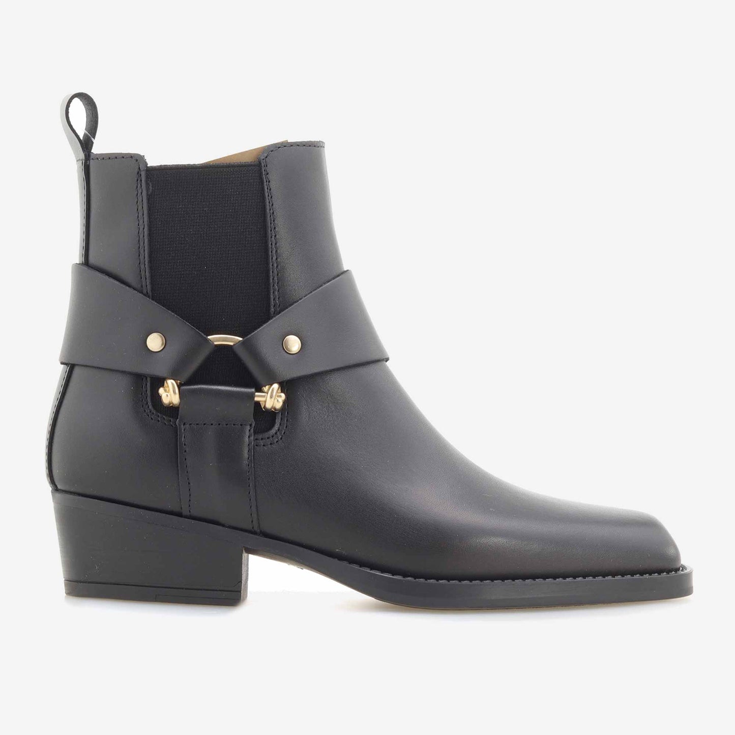 Botins com aplicação lateral