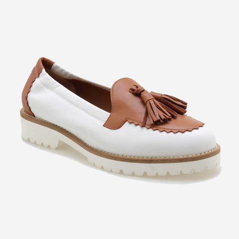 Two-tone moccasin