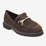 Upload image to gallery viewer, Fringe moccasin and snaffle bit