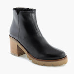 Upload image to gallery viewer, Rubber sole ankle boots