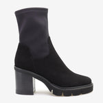 Upload image to the gallery viewer, Suede ankle boots and lycra ankle boots