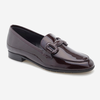 Mocassins de Verniz com Bridão