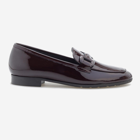 Mocassins de Verniz com Bridão
