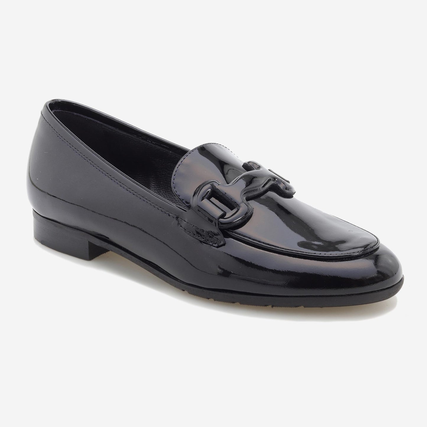 Mocassins de Verniz com Bridão