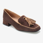 Load image into Gallery viewer, Two-tone suede moccasin