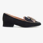 Upload image to gallery viewer, Two-tone suede loafers