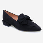 Upload image to gallery viewer, Suede pumps with bow
