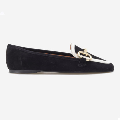 Mocassins de Camurça Bicolor