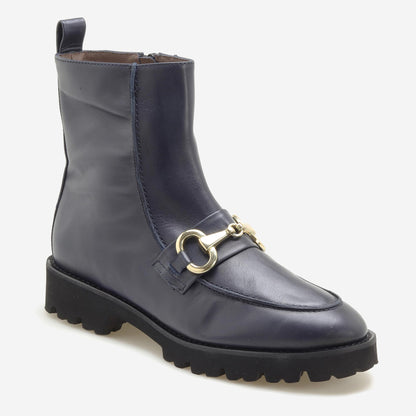 Botins em Pele com Bridão