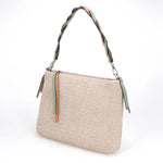 Upload image to gallery viewer, Large raffia wallet