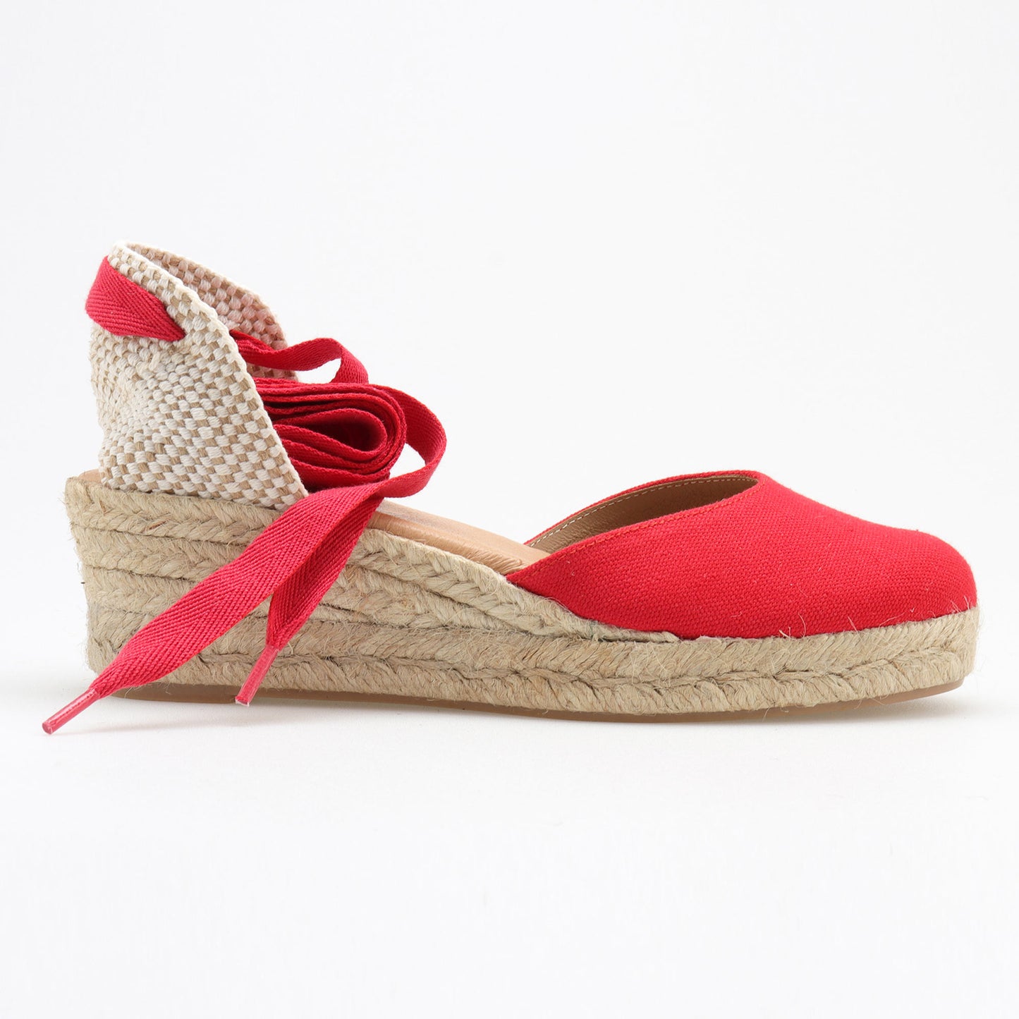 Summer cotton espadrille