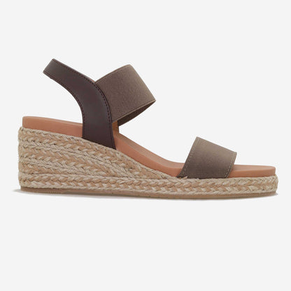 Summer espadrille with straps