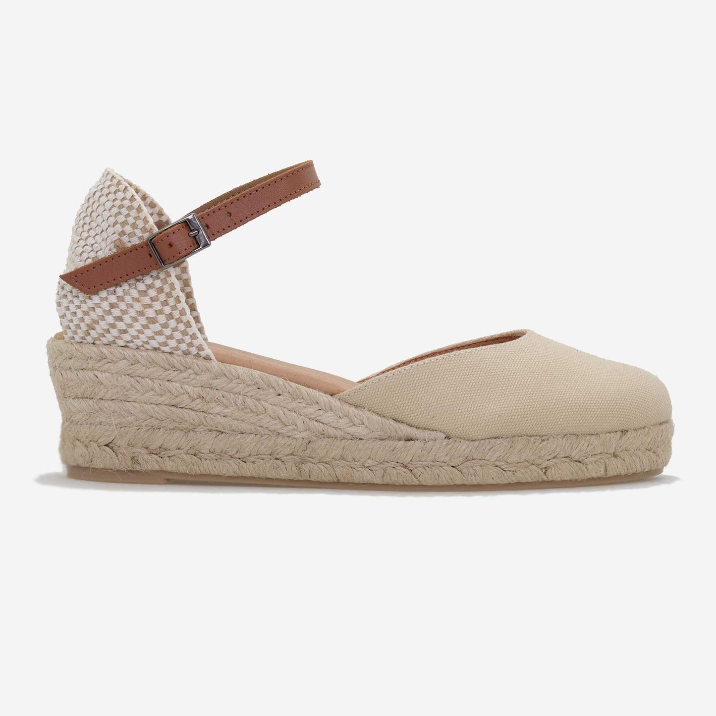 Canvas summer espadrille