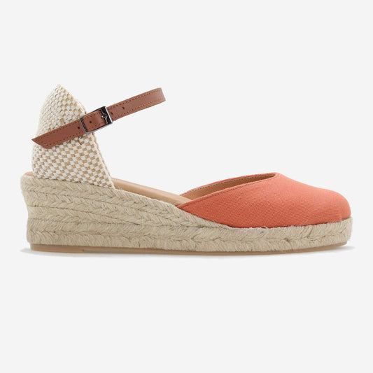 Canvas summer espadrille