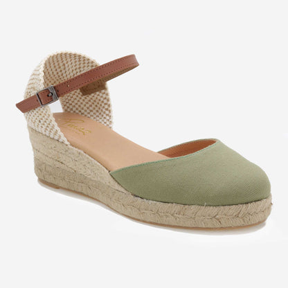 Canvas summer espadrille