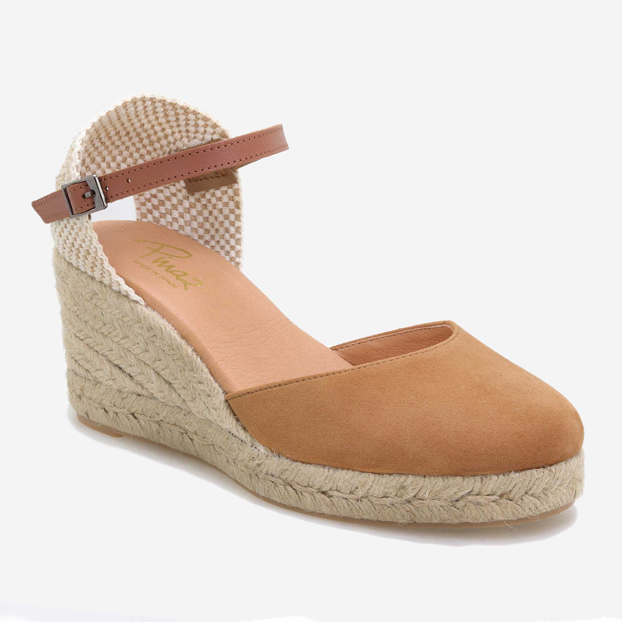 Summer suede espadrille