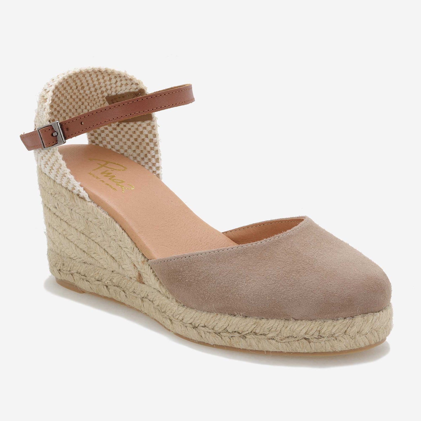 Summer suede espadrille