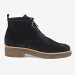 Upload image to gallery viewer, Suede lace-up ankle boots