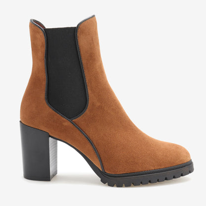 Women's suede ankle boots