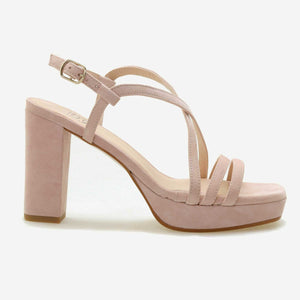 Women's suede sandal