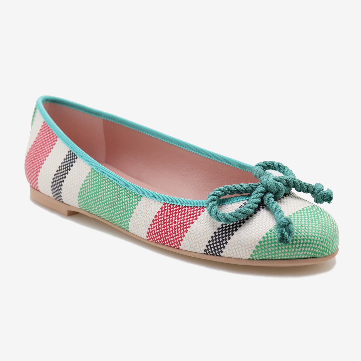 Multicolor cotton ballerina