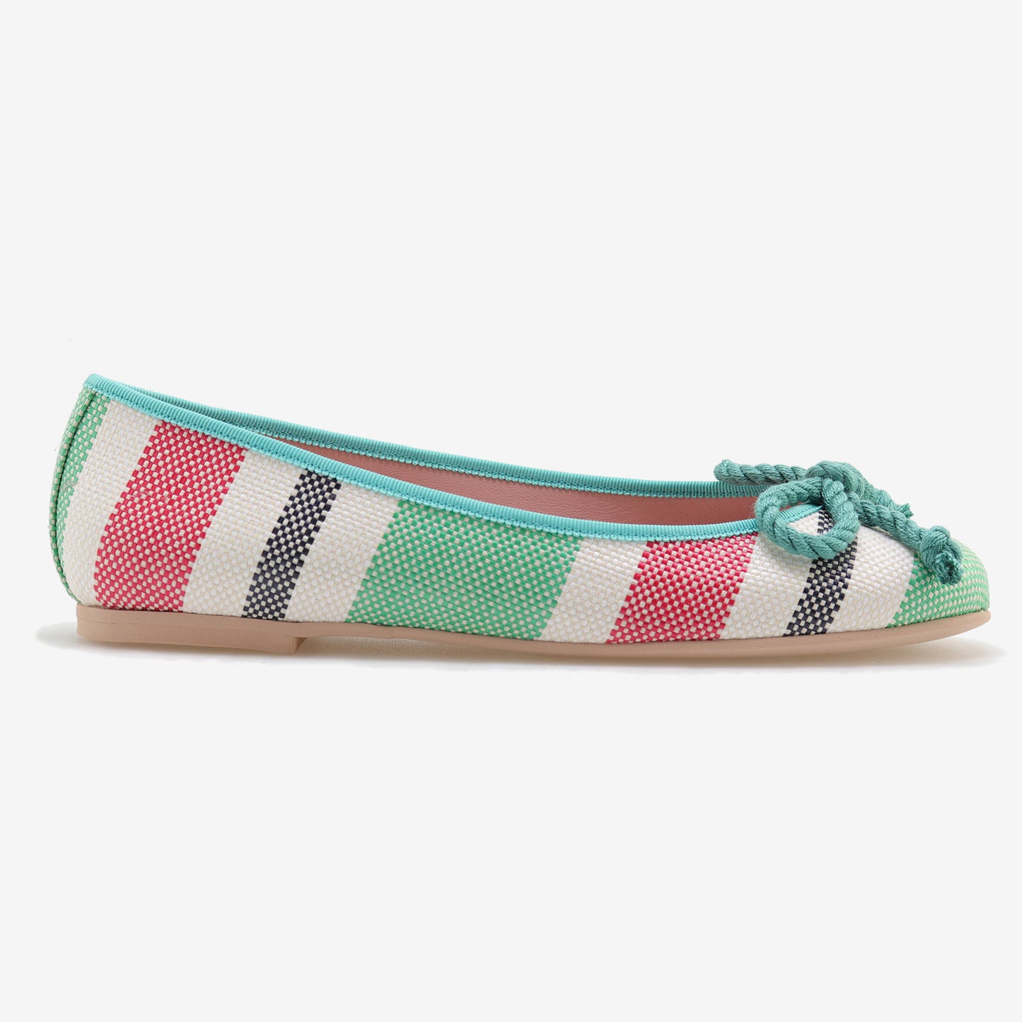 Multicolor cotton ballerina