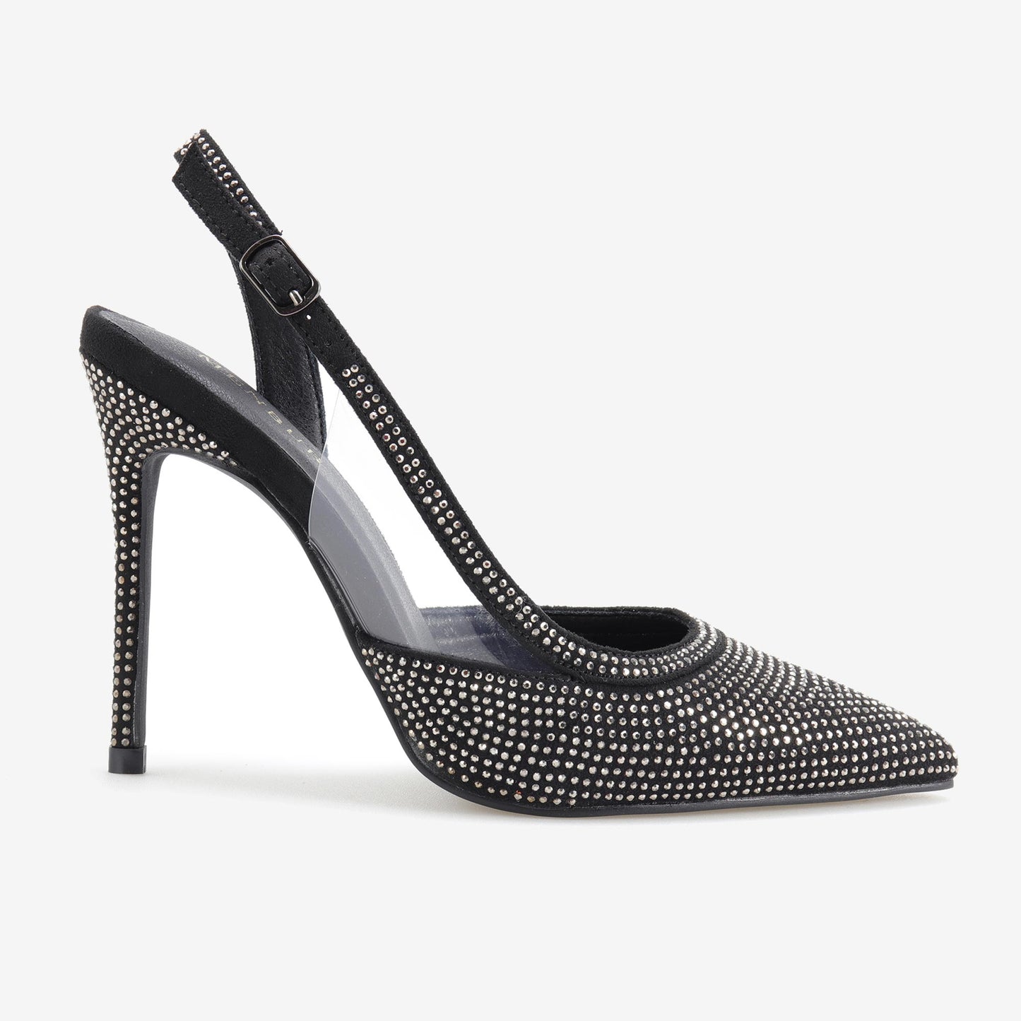 Scarpin toilete com strass