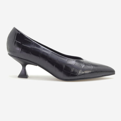 Sapatos Scarpin Croco