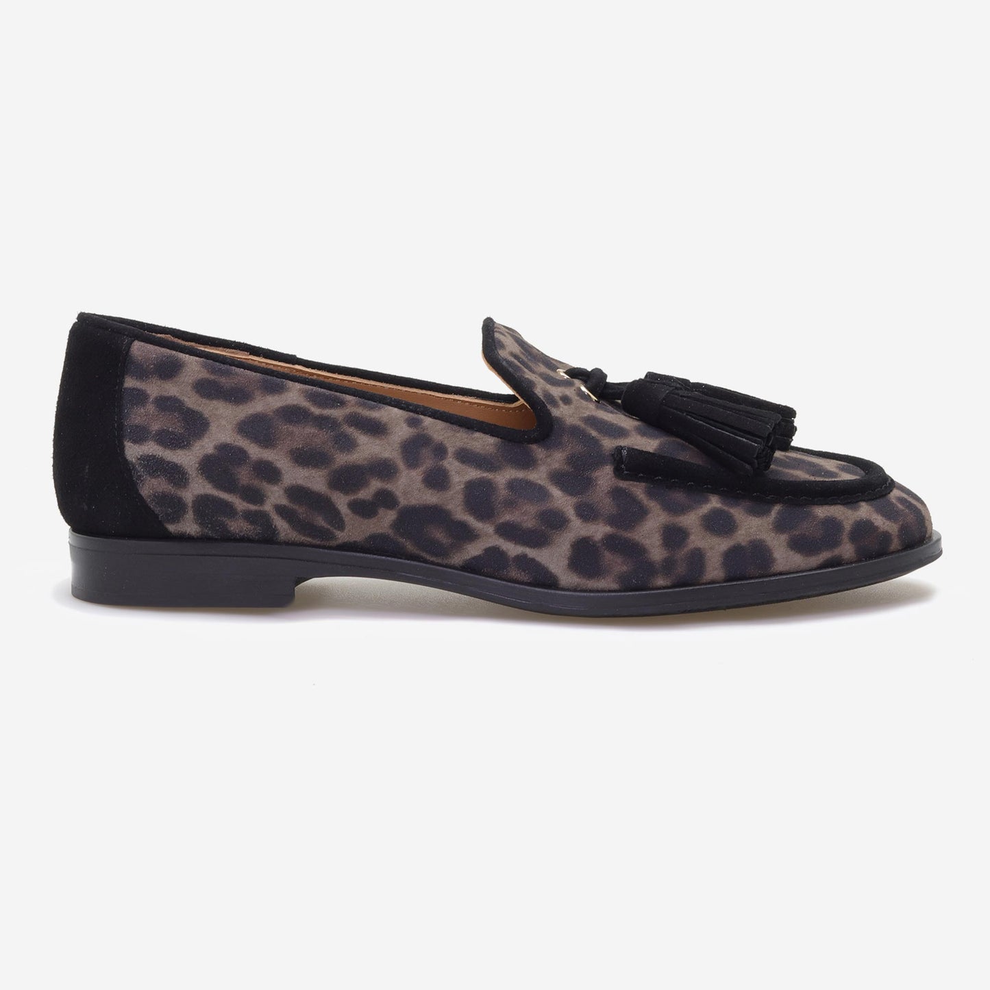 Mocassins Leopardo com Berloques