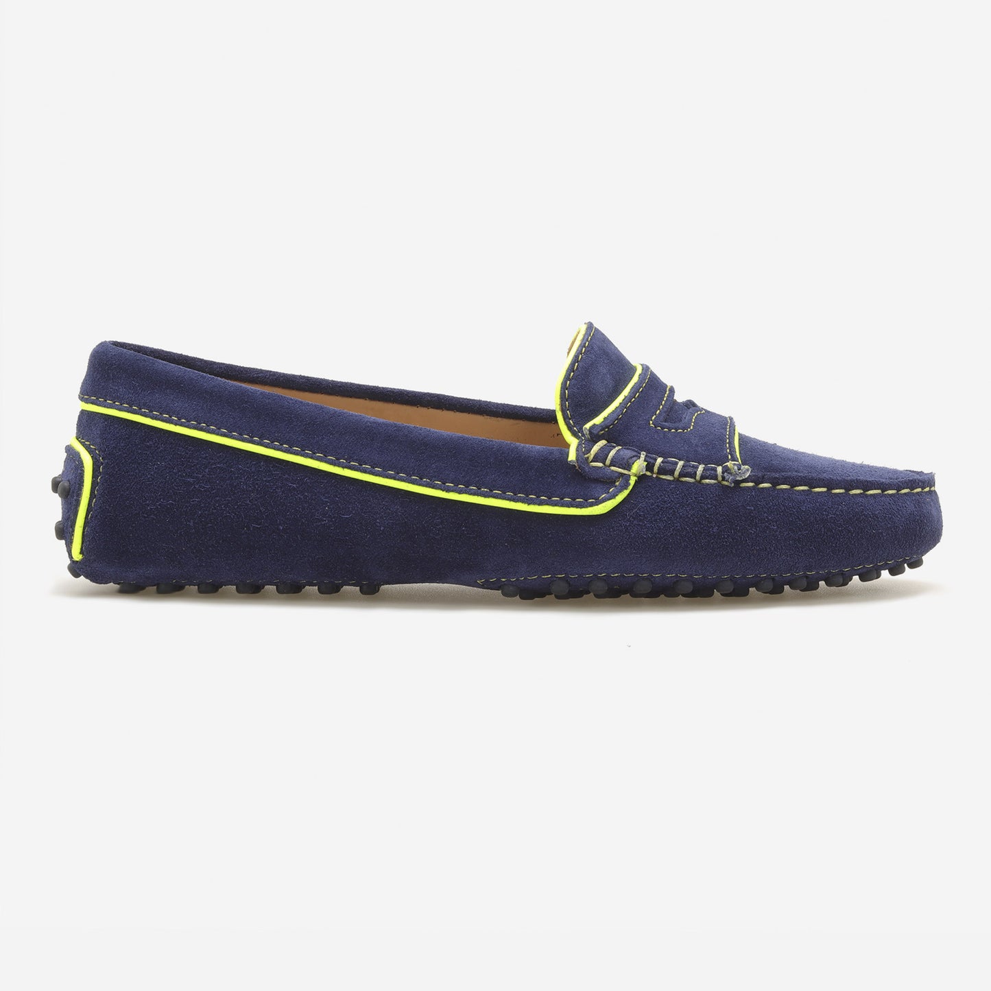 Mocassins de Camurça Bicolor