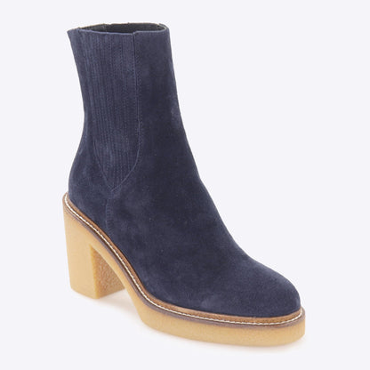 Suede women's ankle boots